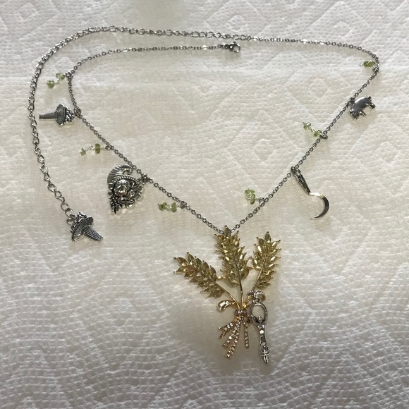 “Demeter: Goddess of the Harvest” Ceres Greek Mythology Handmade Necklace, Wheat - Picture 12 of 16